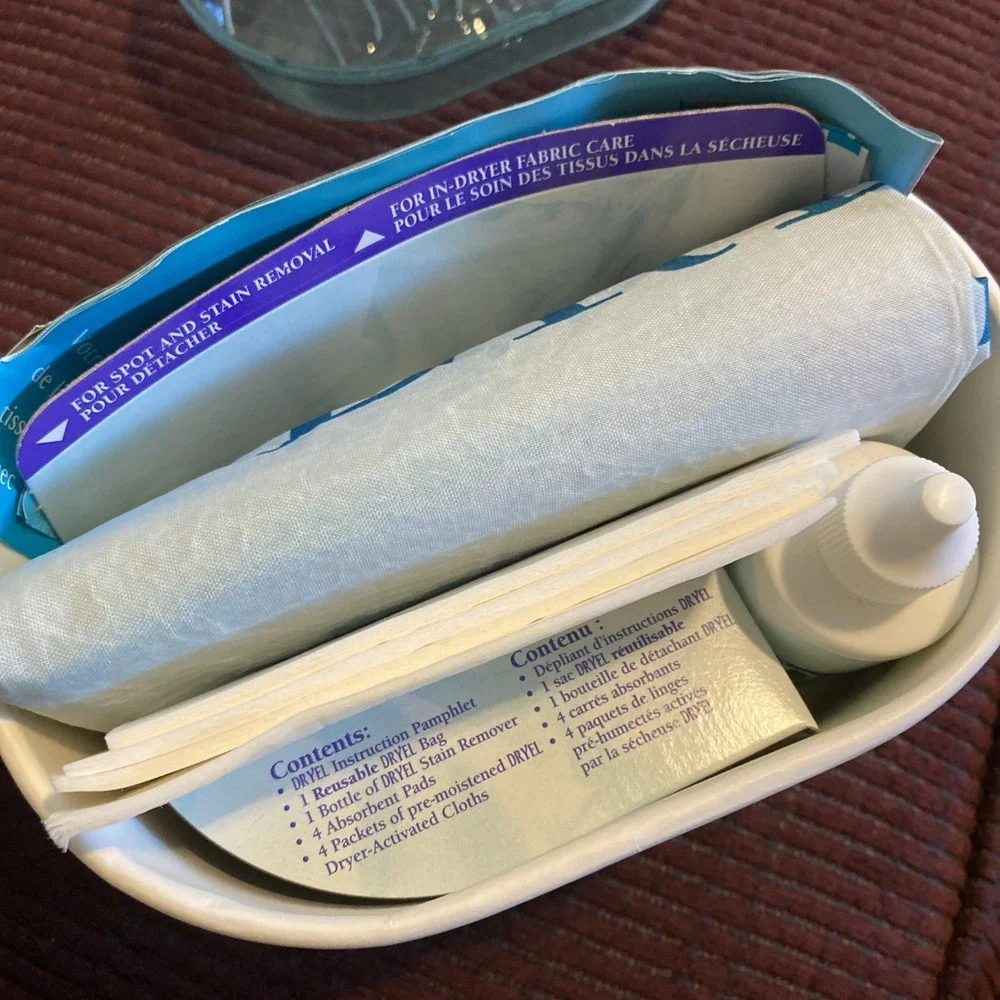 VTG DRYEL AT HOME DRY CLEANER STARTER KIT IN BOX 2001